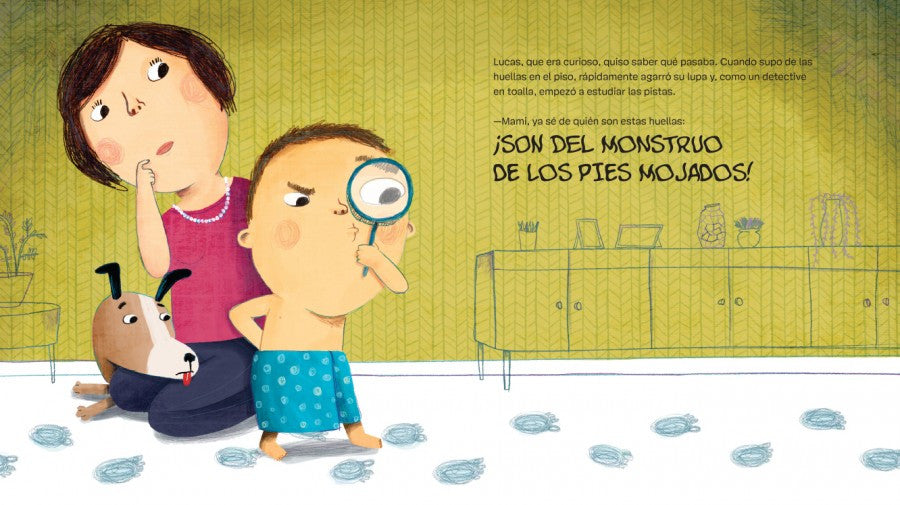 El monstruo de los pies mojados El monstruo de los pies mojados